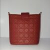 Trendy Maroon Quilted Crossbody Bag with Gold Chain & Buckle