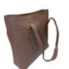 Large Brown Tote Bag for Women – Textured Shoulder Handbag