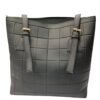 Large Black Tote Bag for Women – Textured Shoulder Handbag