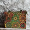 Canvas Mandala Print Tote Bag with Tassel Charm