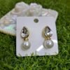 Trendy Pearl Drop Earrings