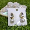 Trendy Pearl Drop Earrings
