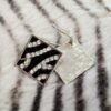 Trendy Zebra Print Earring Hot Selling Antique Studs